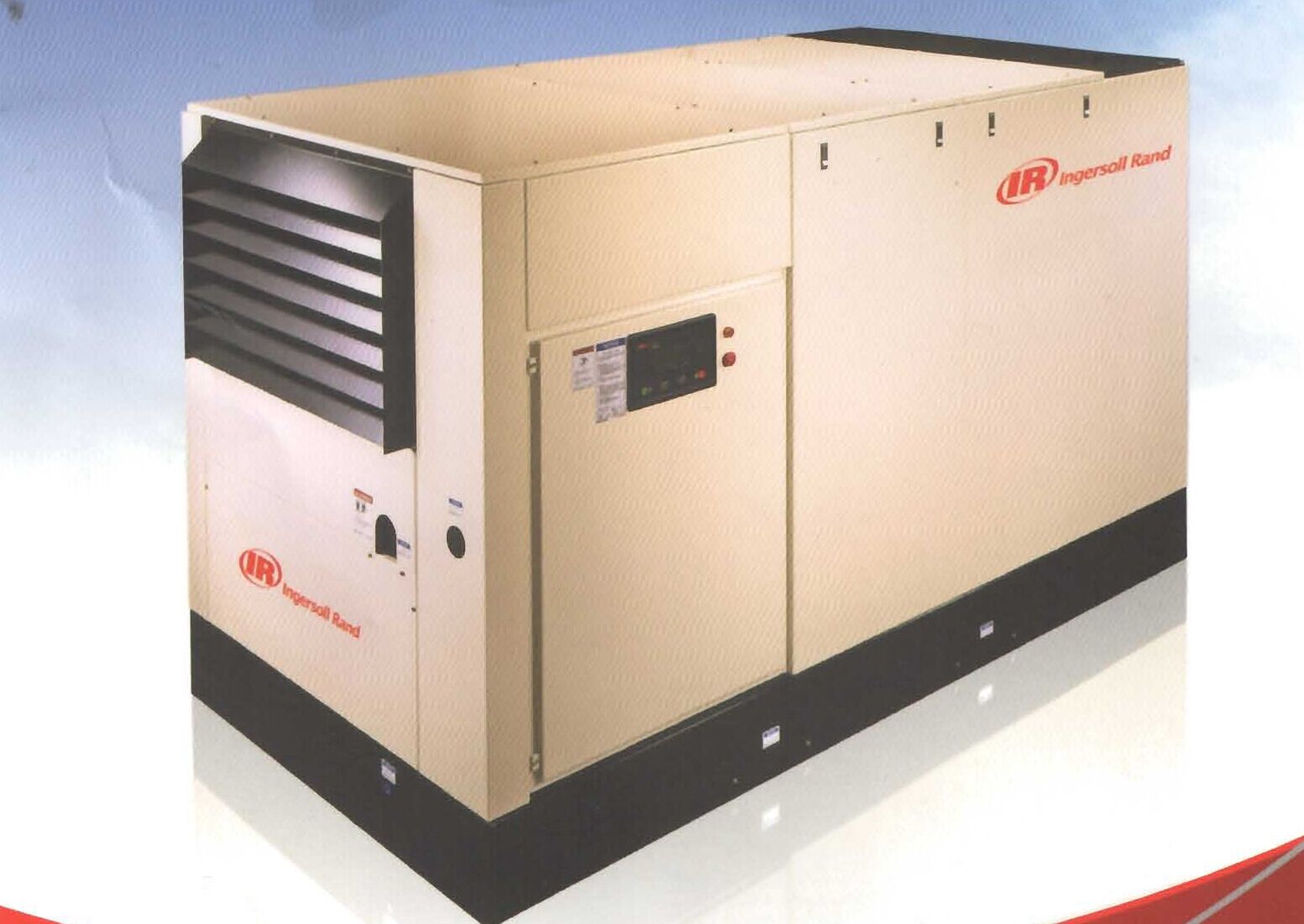 美國英格索蘭180-350kW / 250-500hp 2stg雙級(jí)壓縮螺桿式空壓機(jī)